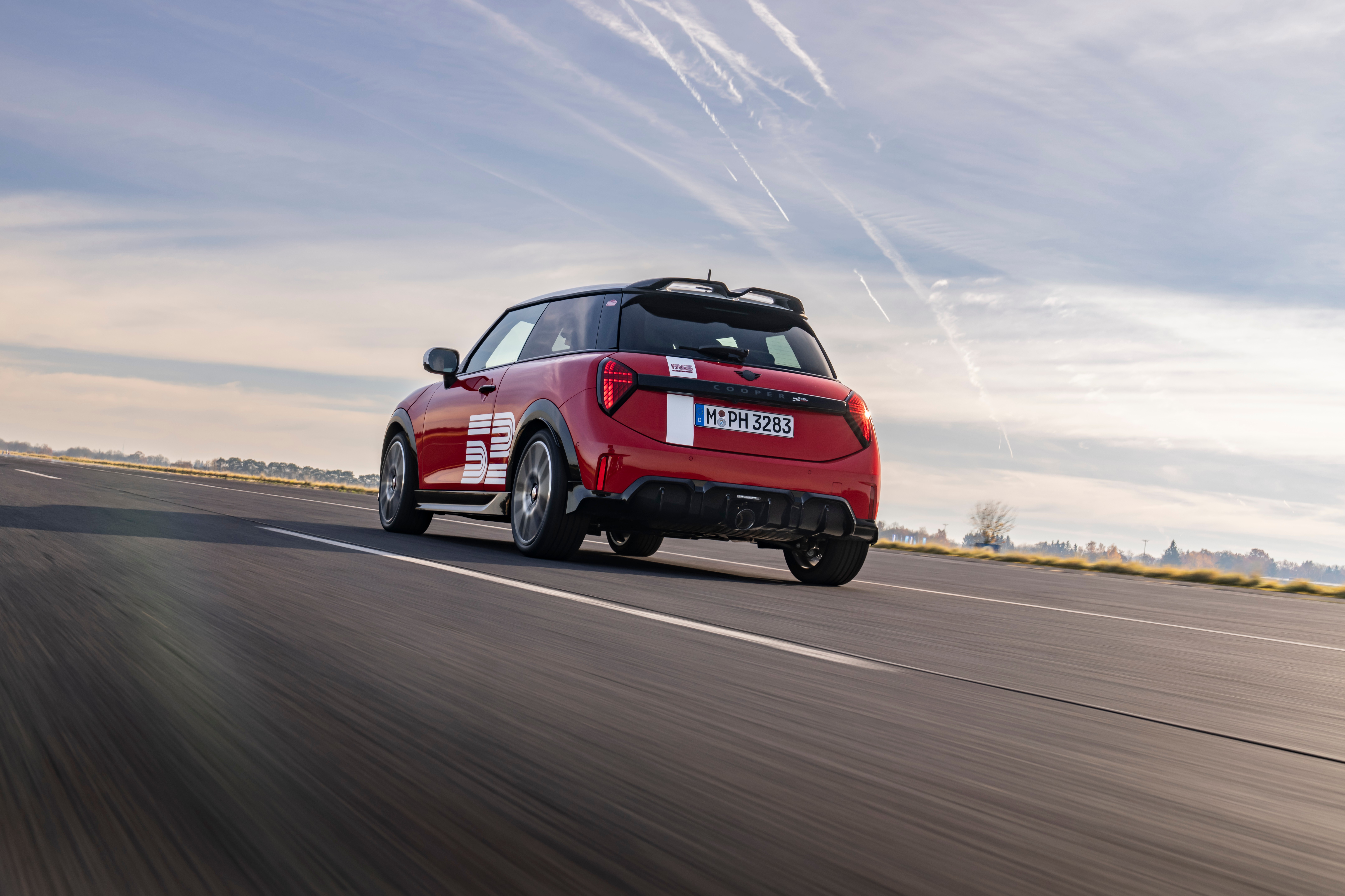 Vue arrière MINI Victory Edition